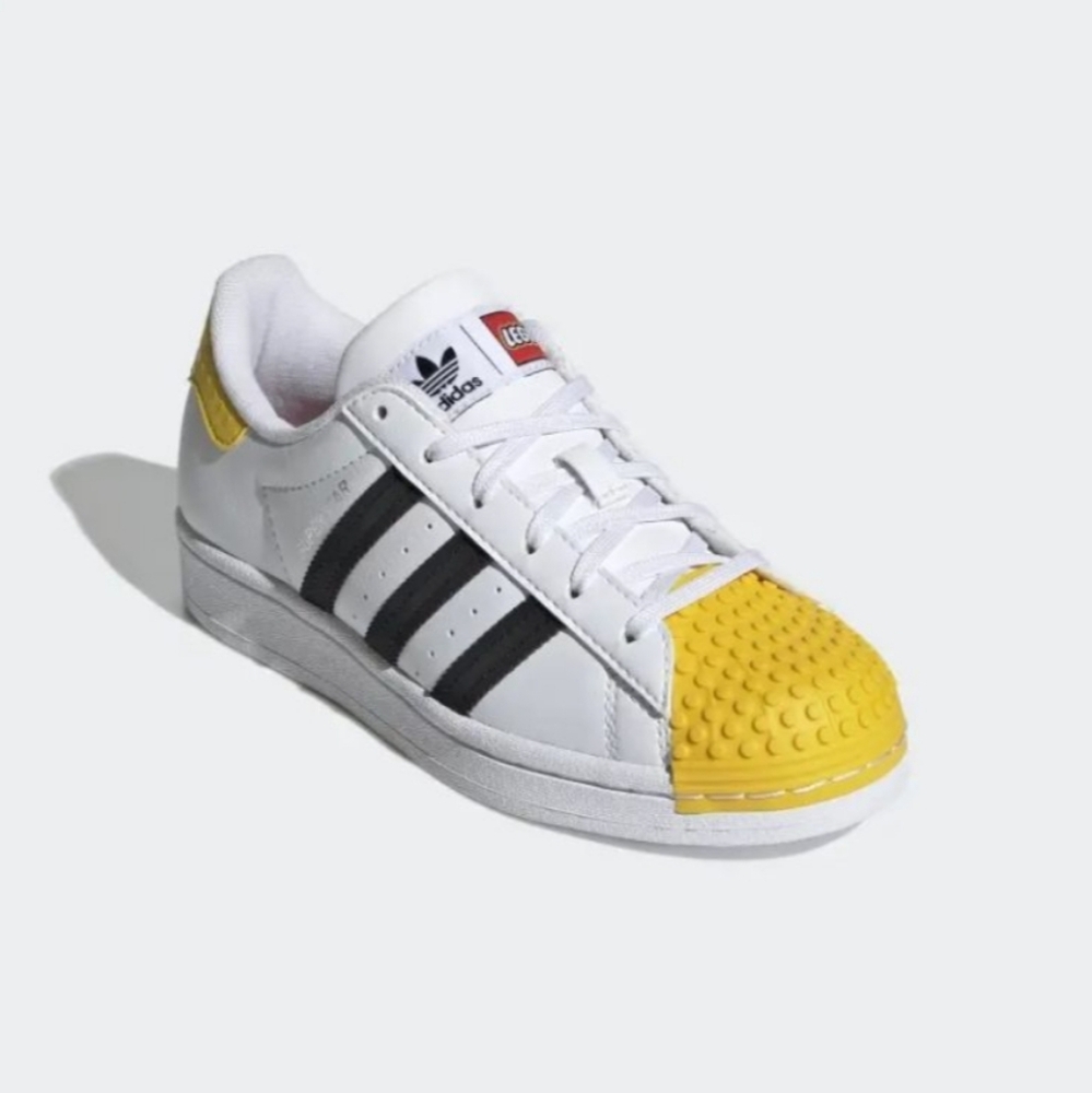 Adidas X LEGO Superstar J Sneakers Size 3.5Y
